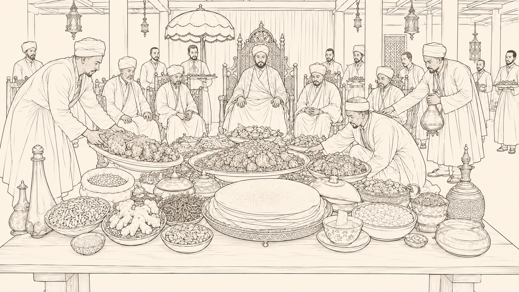 Royal banquet foods